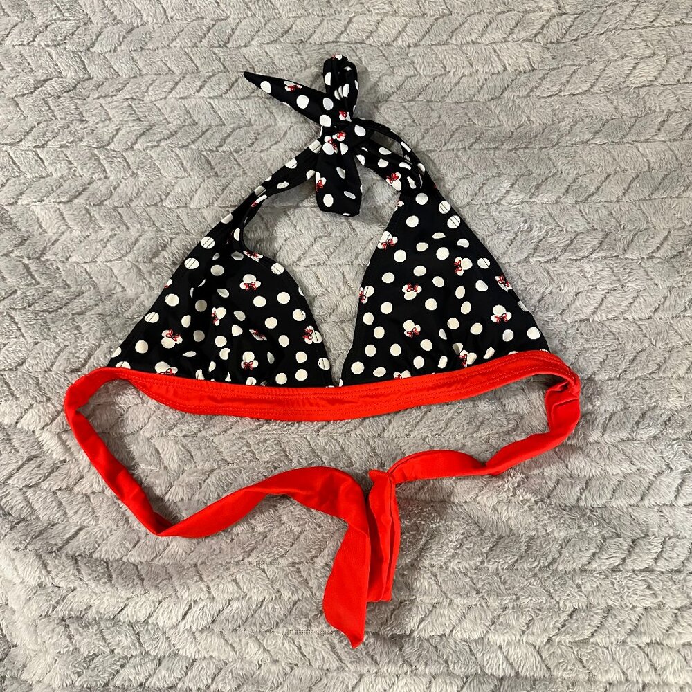 Disney Bikini Bathing Suit Triangle Top in Size Medium